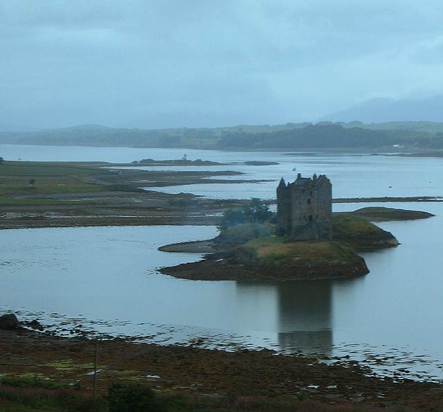 Castle Stalker from behind