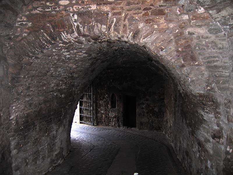 Tunnel at Stirling Castle